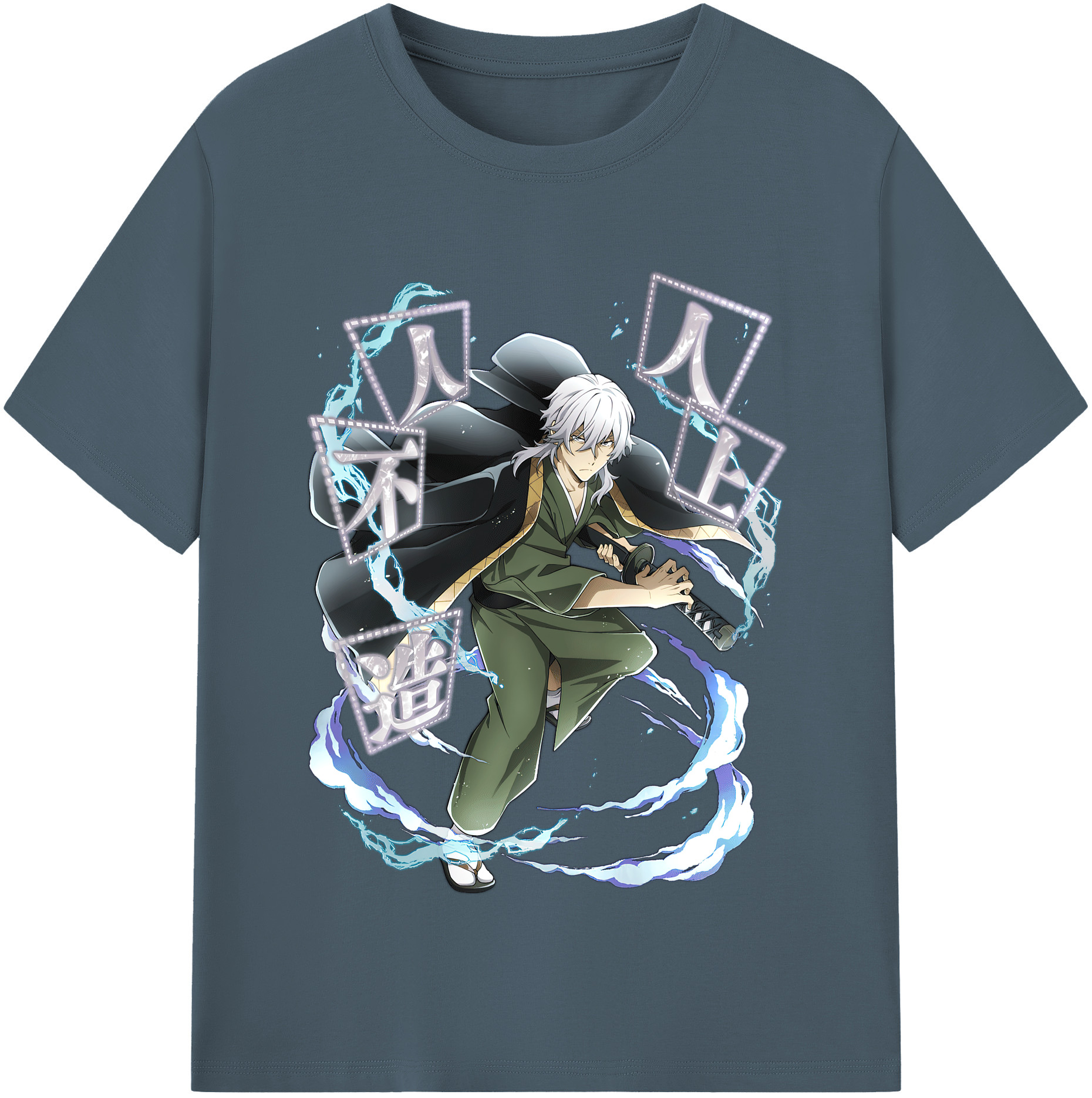 （画像用） 文豪ストレイドッグス Bungo Stray Dogs 綿100％半袖Tシャツ（フロントプリント）